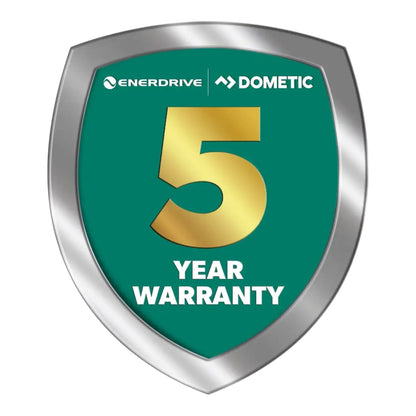 Enerdrive 3000W inverter charger powering off-grid solar setup