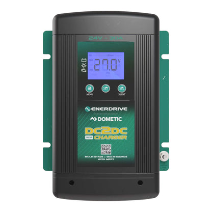 Enerdrive 24V 30A charger connected to dual battery system