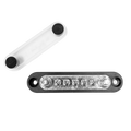150A Black 2P M6 Stud Busbar with Cover