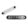 150A Black 7x M6 Stud Busbar with Cover
