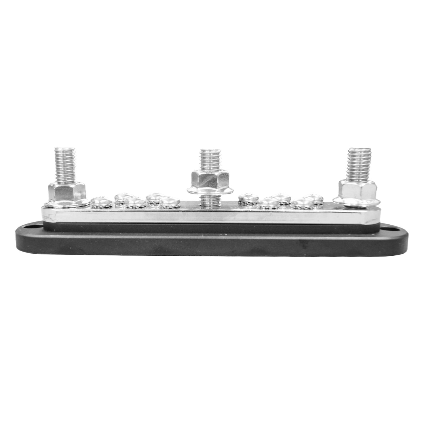 300A Black 3x M10 Stud & 10x Screw Busbar