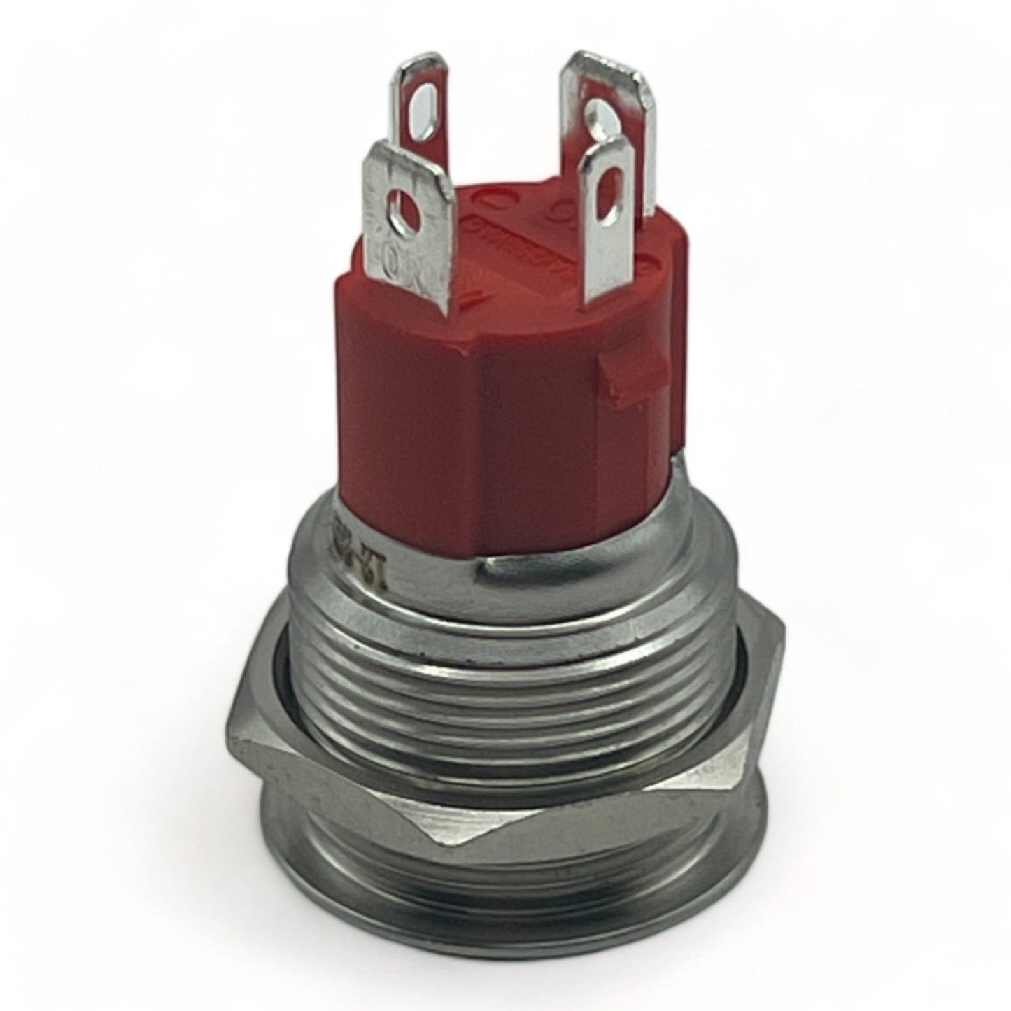 19Mm Stainless Steel Led Push Button Switch - 10A Heavy - Duty Latching Switches