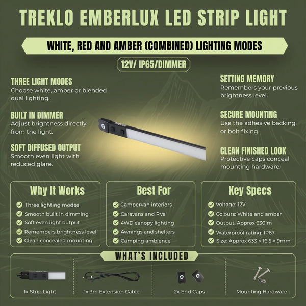 Treklo - EmberLux Rigid LED Strip Light
