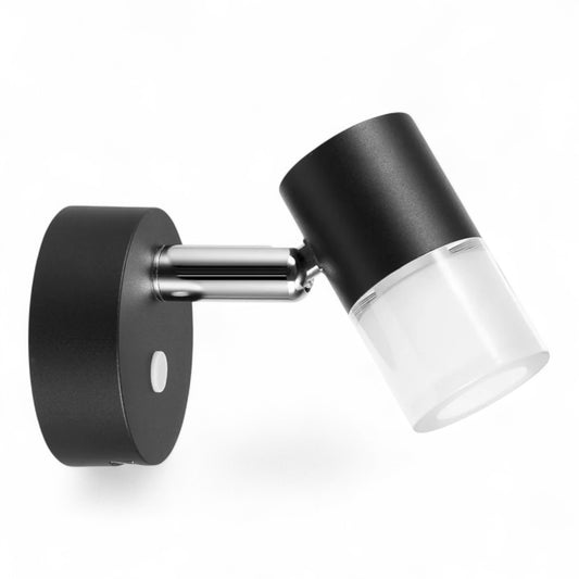 LED reading spotlight with swivel head