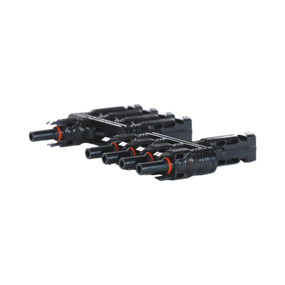 solar 4-in-1 parallel connectors beside tools