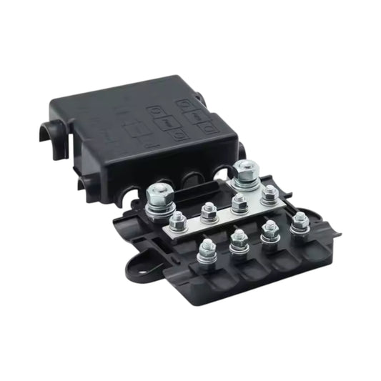 mega midi distro box with 1 to 4 fuse outputs