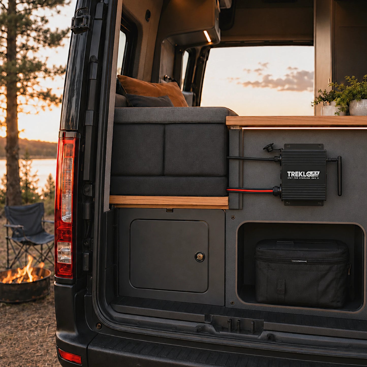 touring vehicle starlink mini power kit