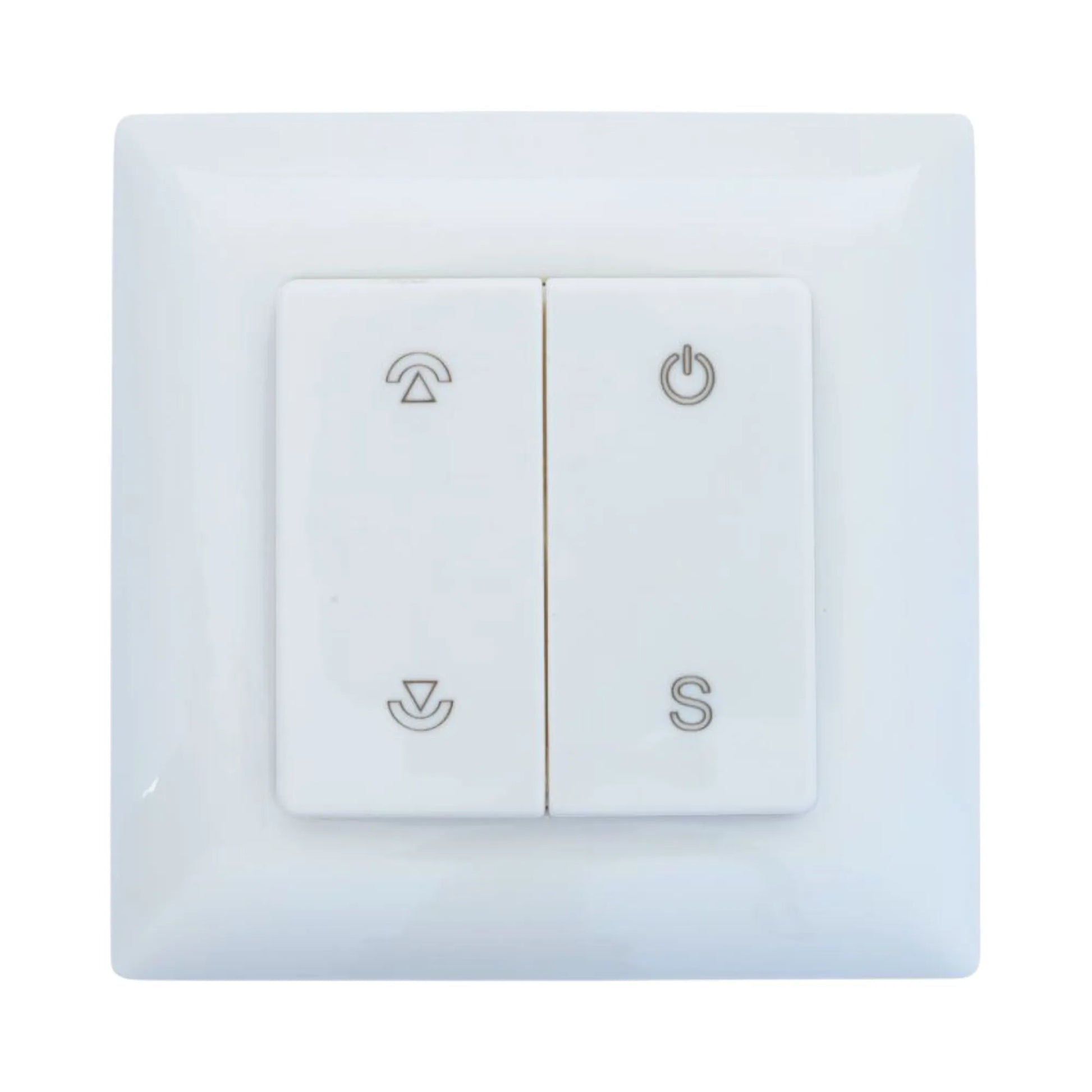 PF1-1 wireless remote switch and dimmer on bench