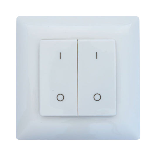 PF1-2 wireless remote switch and dimmer on bench