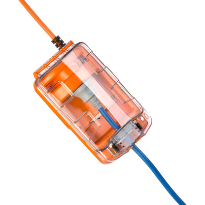 Ampfibian RV Plus with power lead connected