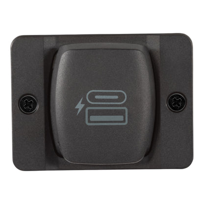 FLIP PRO PLUS Charge USB-A USB-C Charging Socket w. Front Fit Bezel