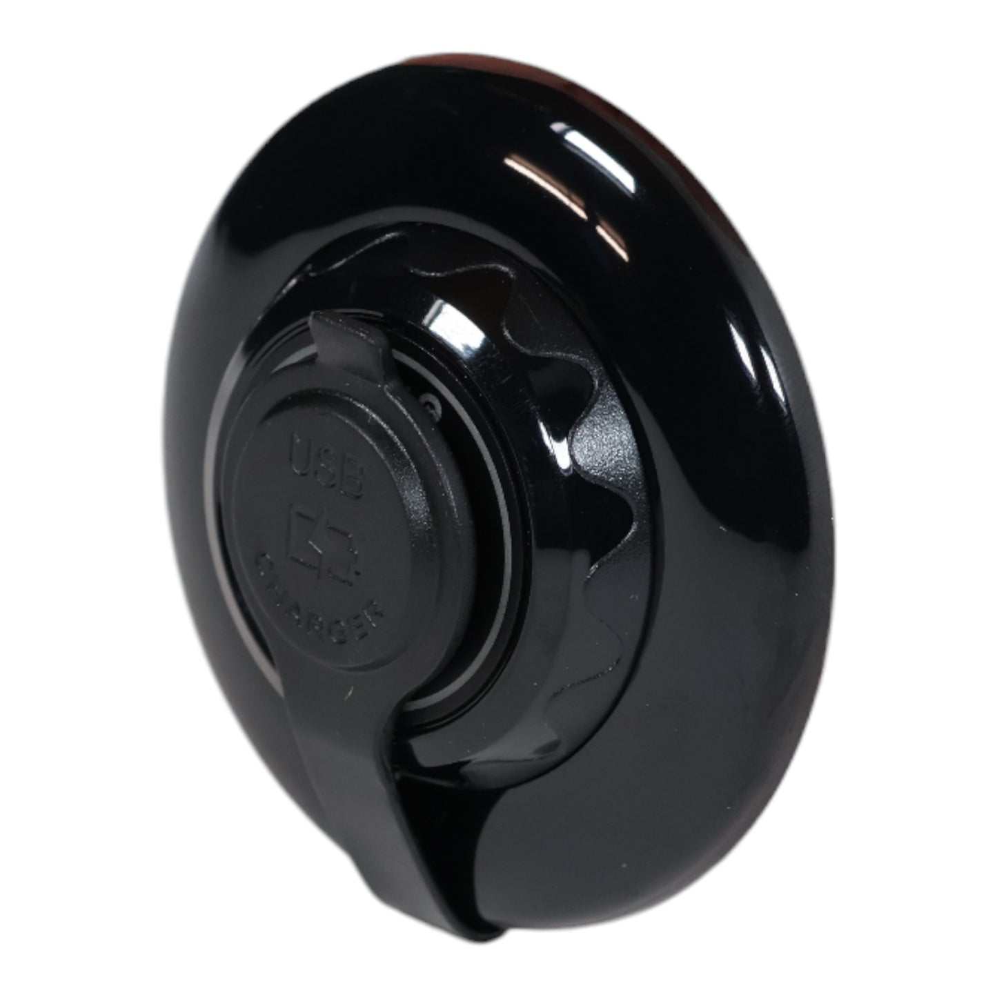 Orbit USB-A Surface Mount Round 12-24v