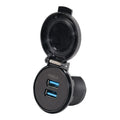 Spring USB-A Charger Socket 12-24v