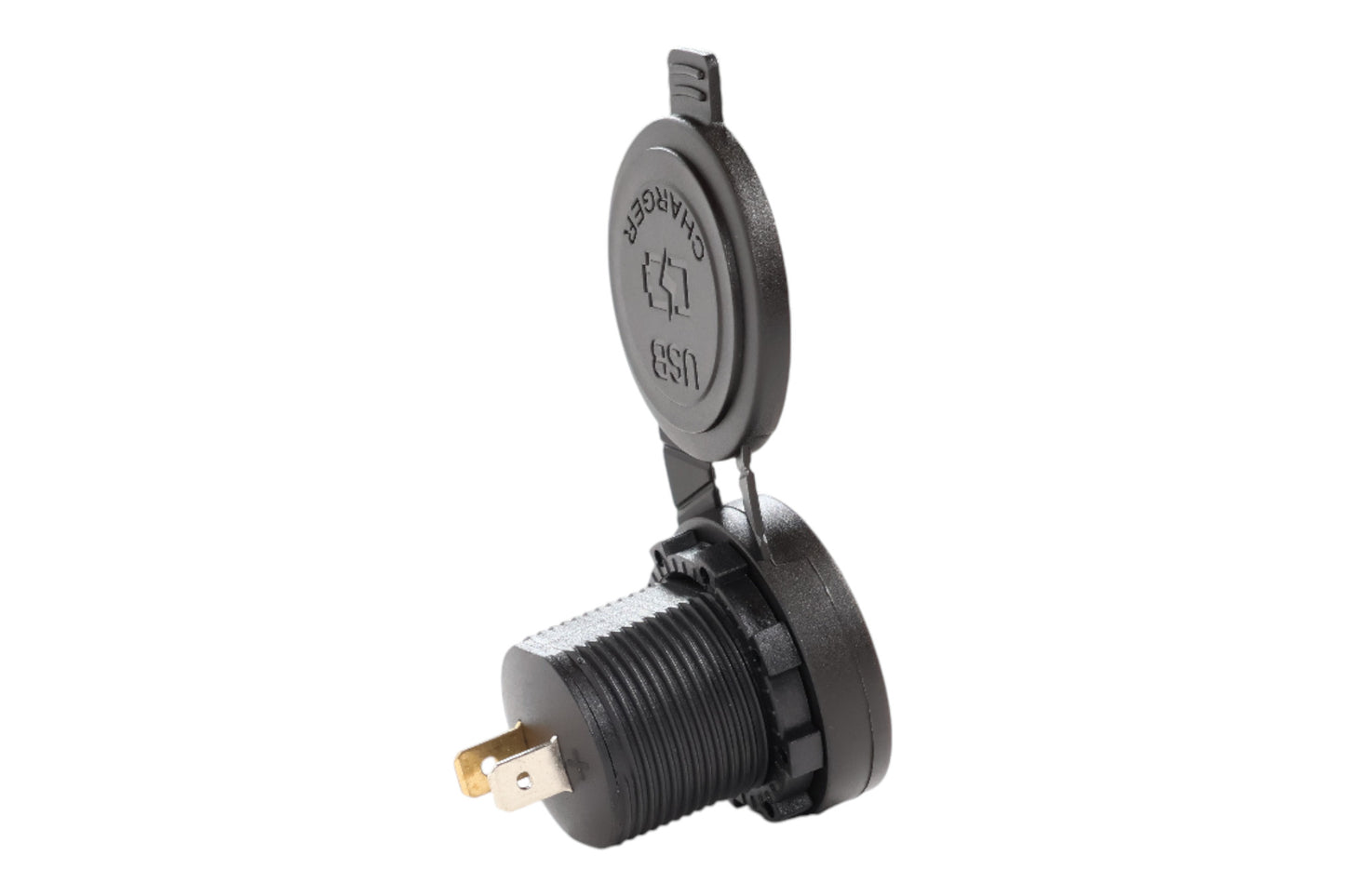 IP67 Waterproof USB A + USBC Charging Socket 12-24v