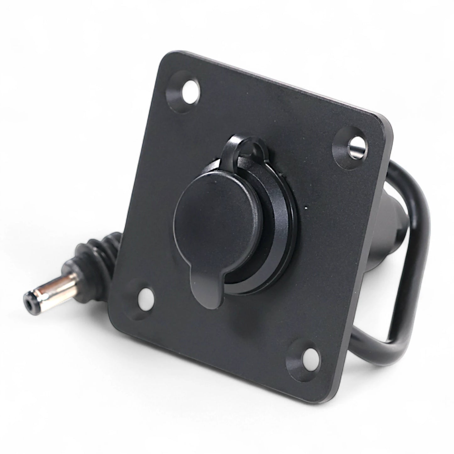 Aluminium Starlink Mini Caravan Waterproof Wall Socket / Passthrough DC 5.5 x 2.1