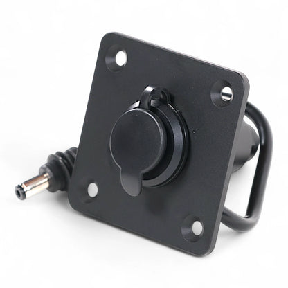 Aluminium Starlink Mini Caravan Waterproof Wall Socket / Passthrough DC 5.5 x 2.1