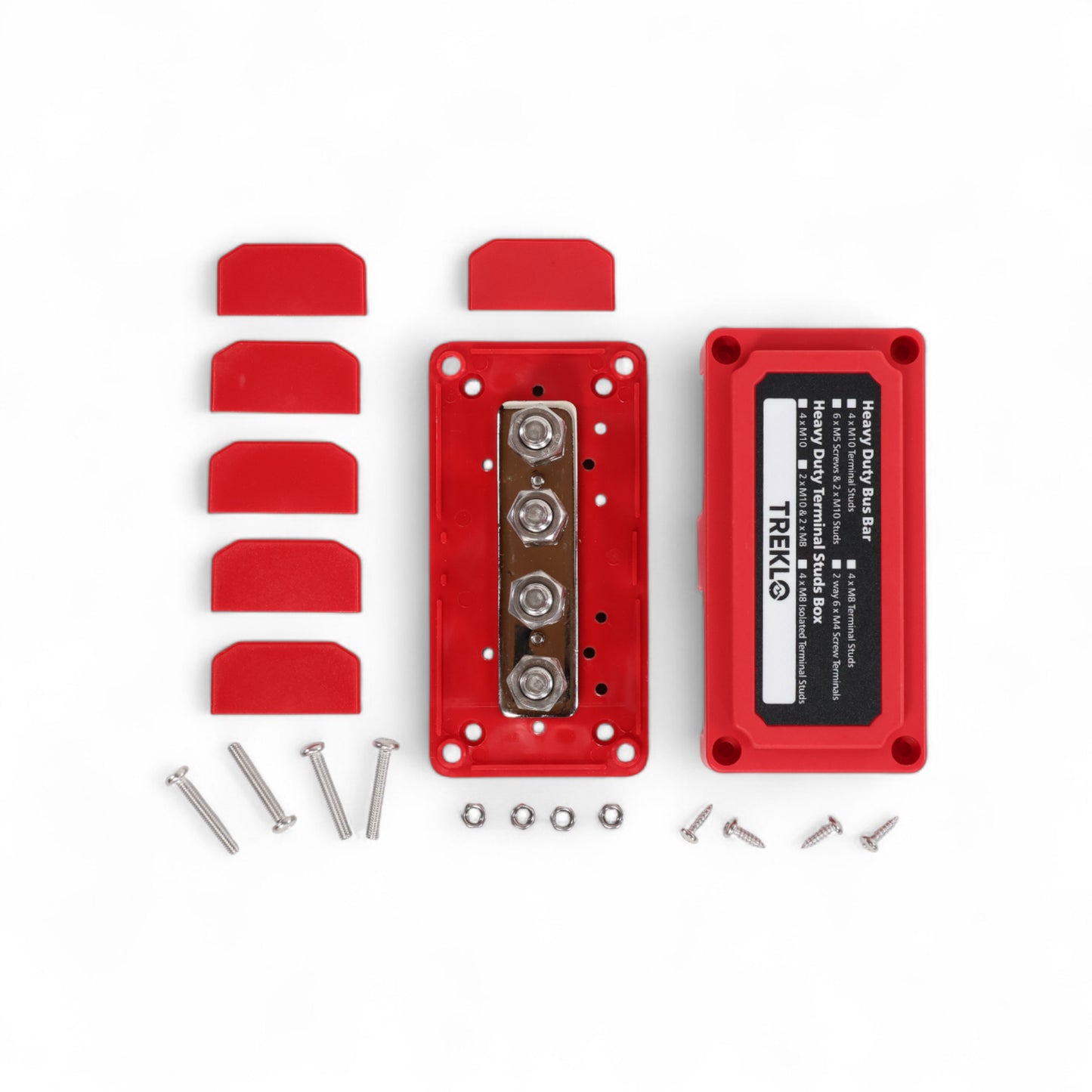 300A 4x M10 Post Heavy Duty Enclosed Busbar