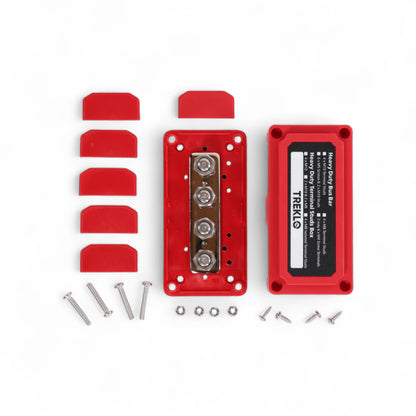 300A 4x M10 Post Heavy Duty Enclosed Busbar