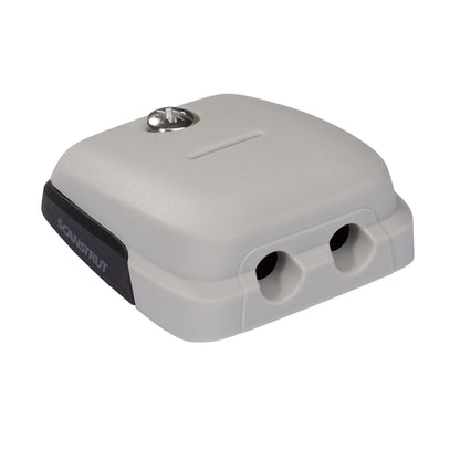 White Double Horizontal Cable Seal 5-6mm