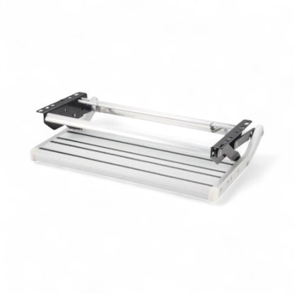caravan step folded silver