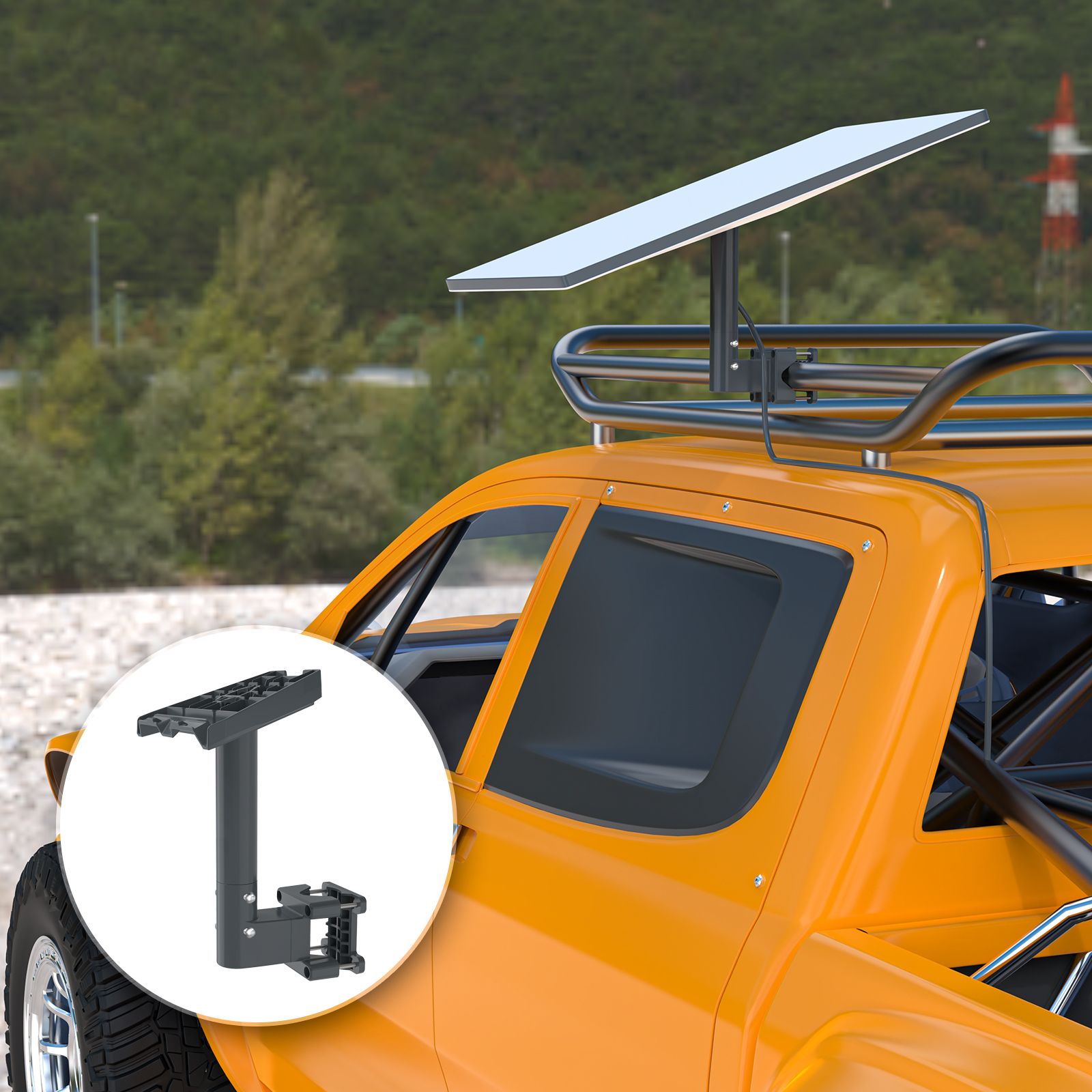 Starlink Gen 3 residential pole mount setup for dish alignment