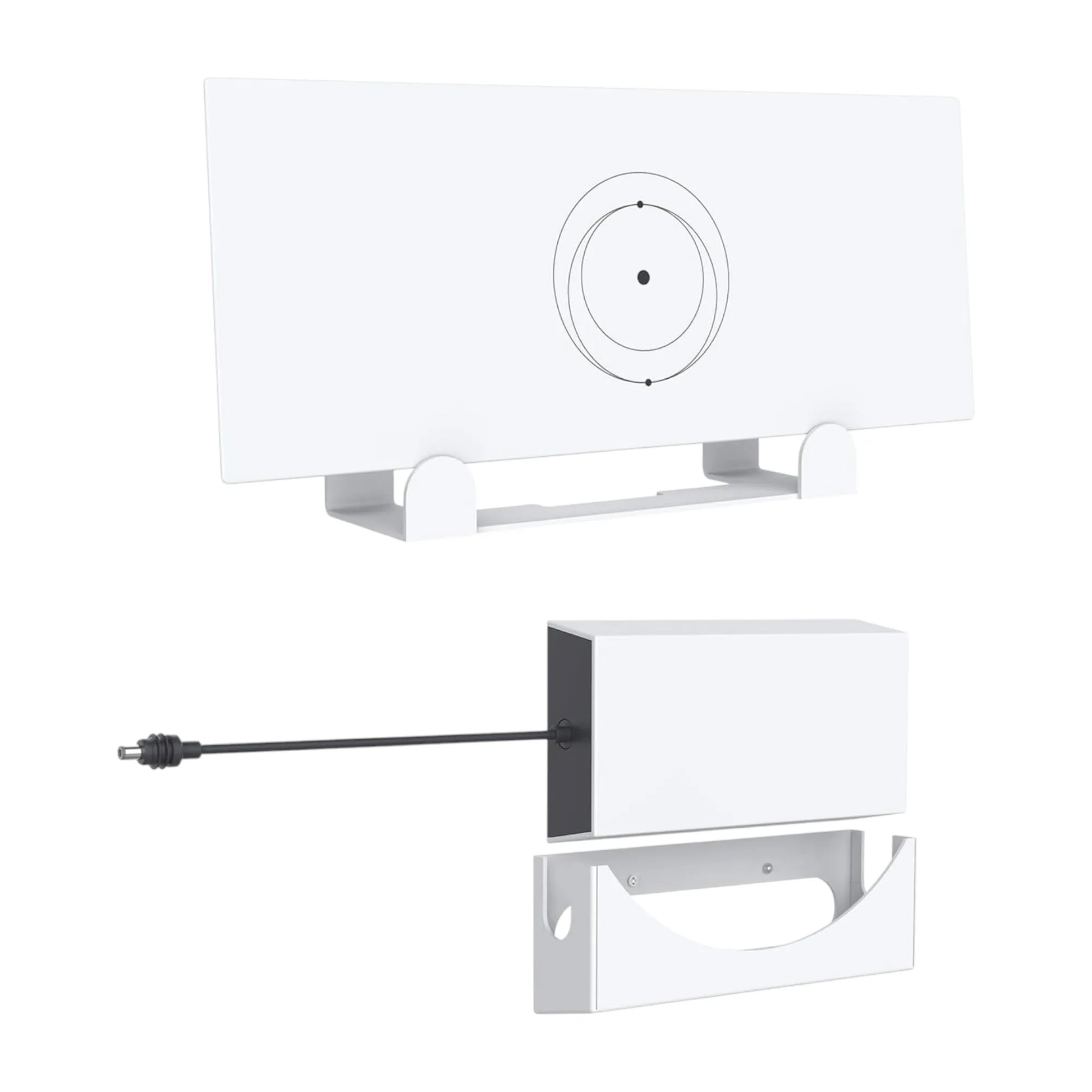 Starlink Gen 3 wall bracket holder mounted beside power outlet