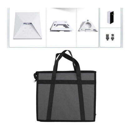 Starlink Mini durable travel bag zipped up for transport