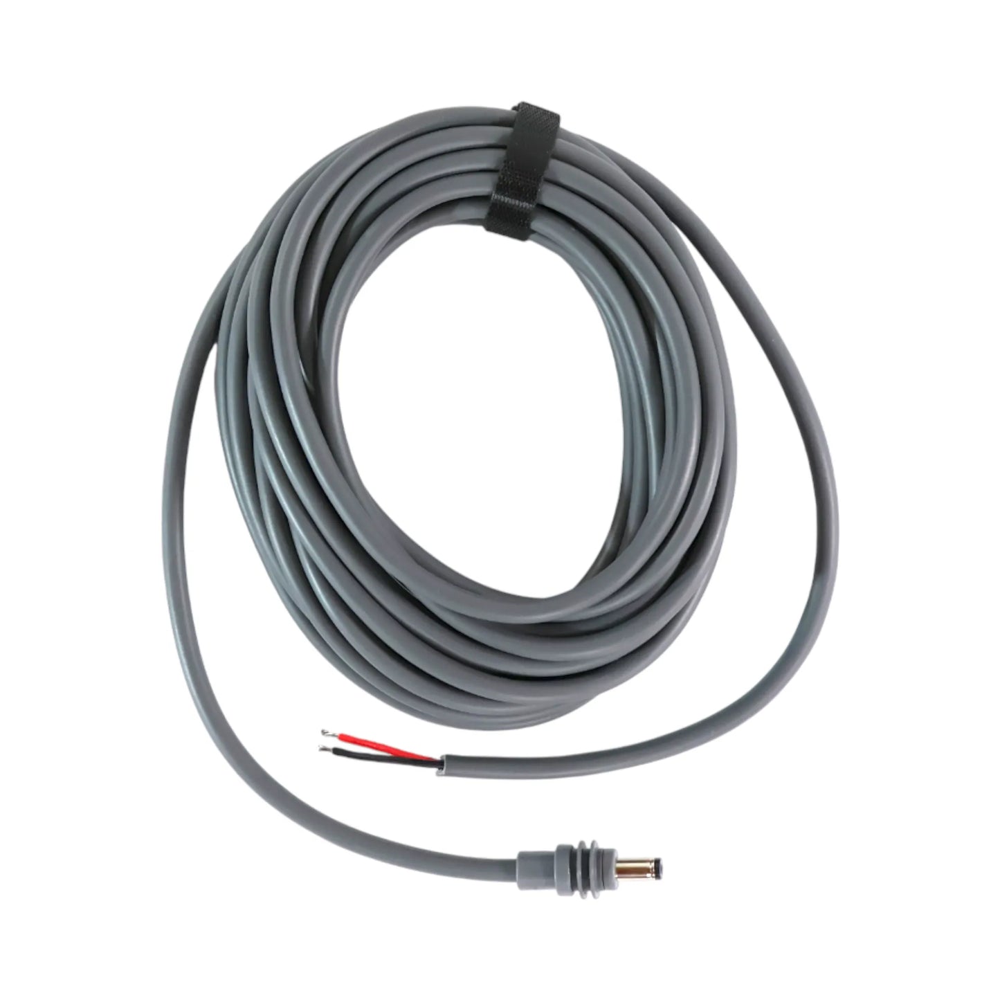 Starlink Mini twincore open end cable laid out on bench