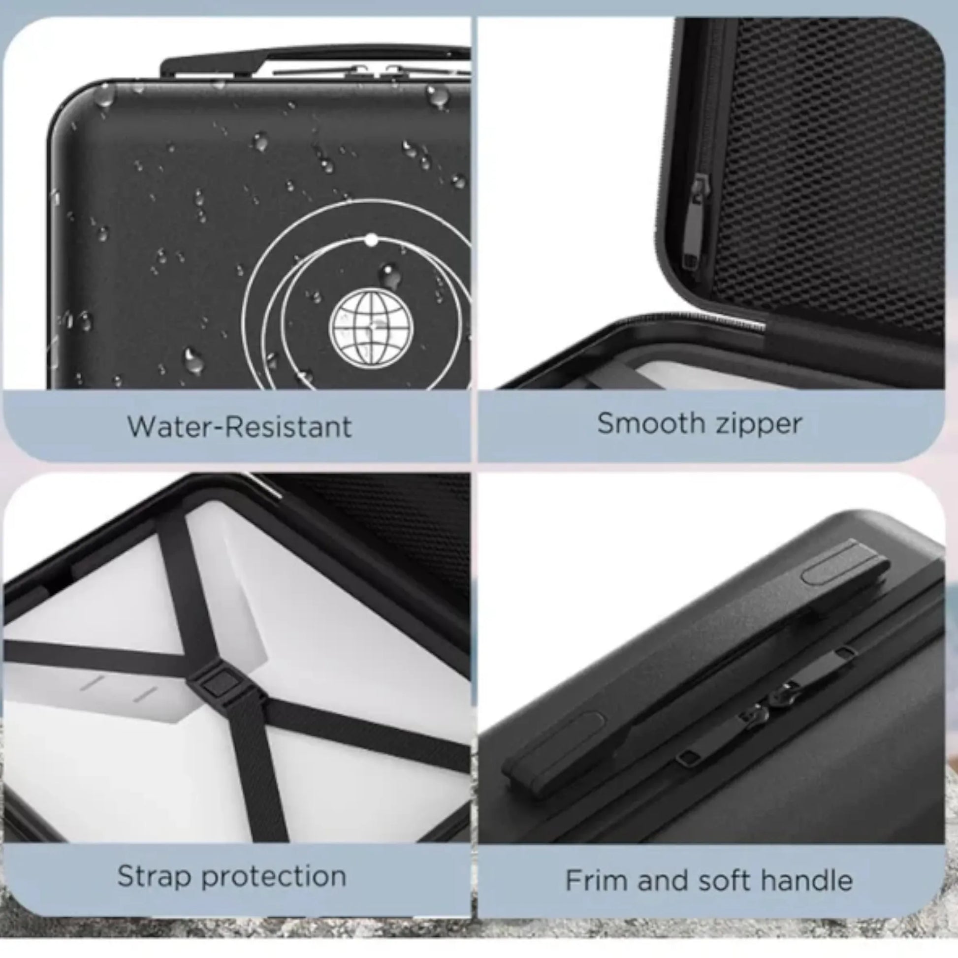 Starlink Mini magnet mount and case laid out for setup