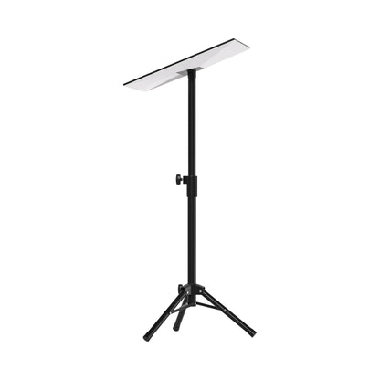 Starlink tall tripod mount set up on campsite