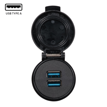 Spring USB-A Charger Socket 12-24v