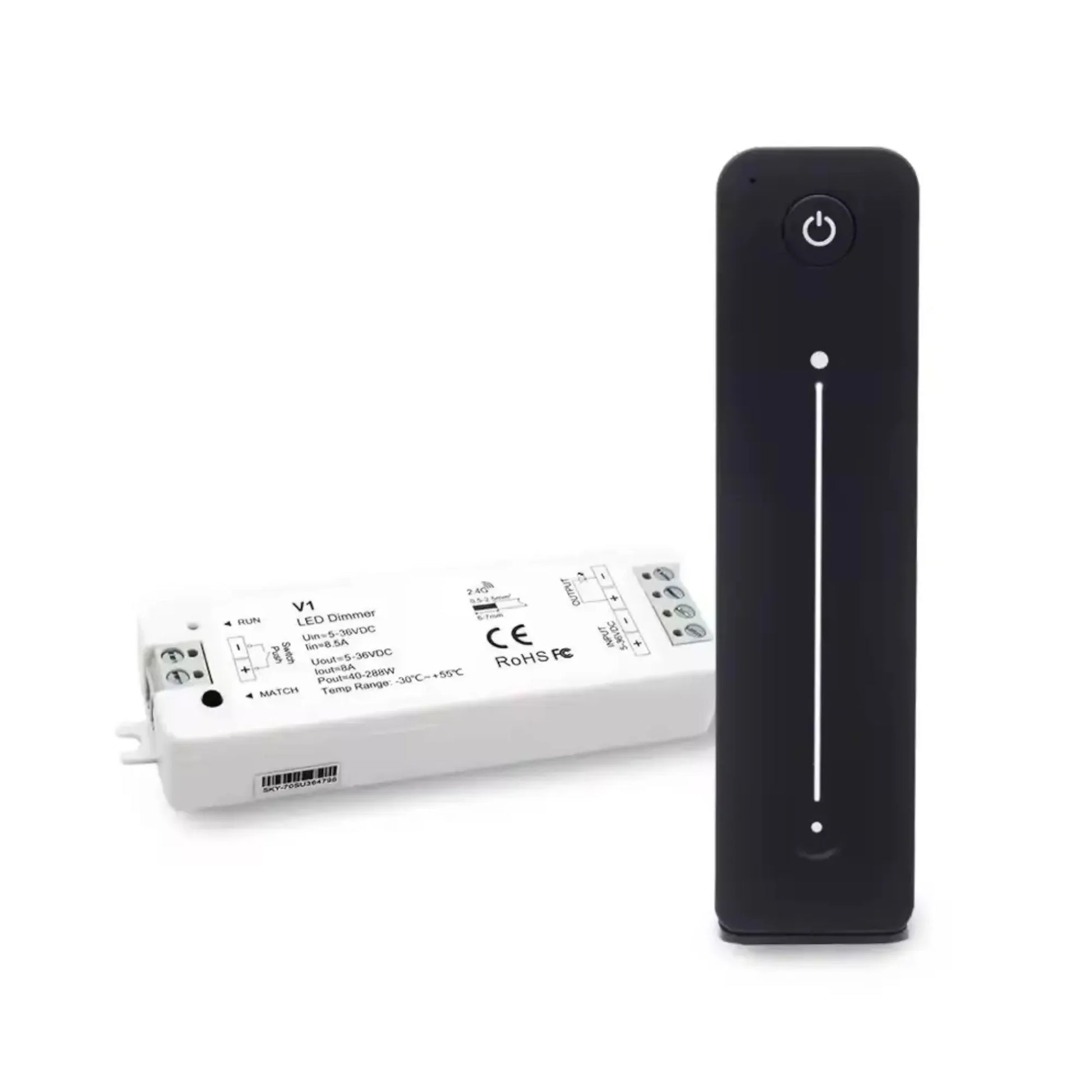 V1 + R11 dimmer and remote starter kit on workbench