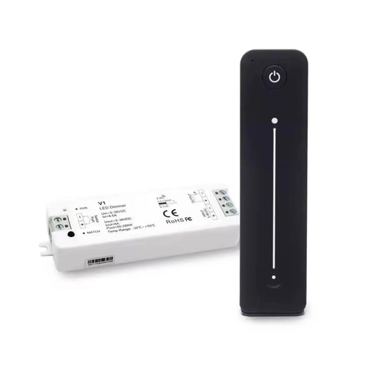 V1 + R11 dimmer and remote starter kit on workbench