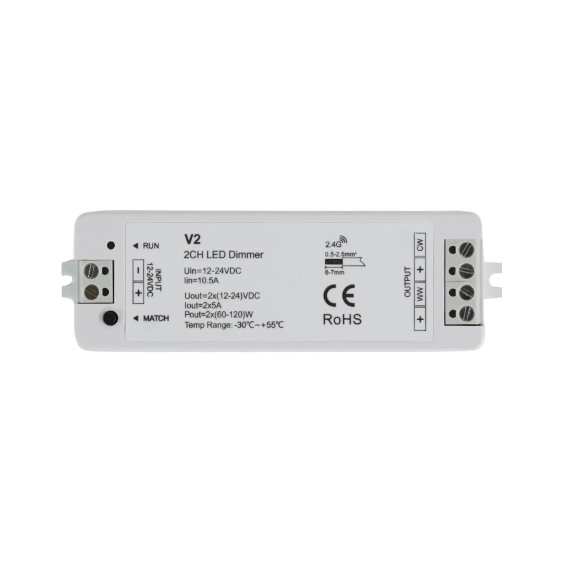 V2 LED CCT and brightness control module