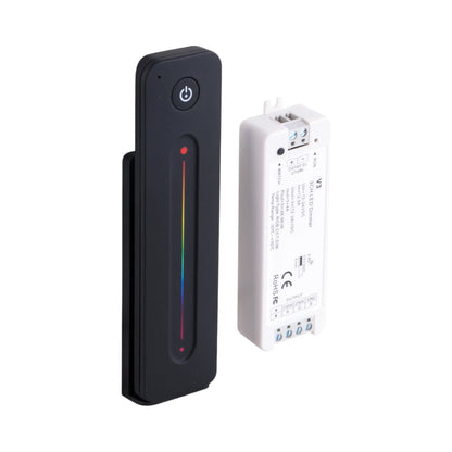 V3 LED controller with RGB and CCT controls on bench