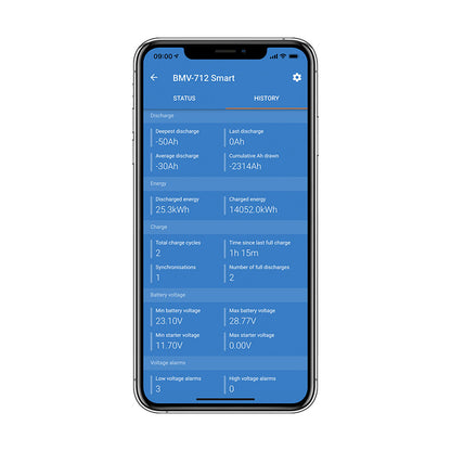 Victron Battery Monitor BMV-712 (Black) Smart