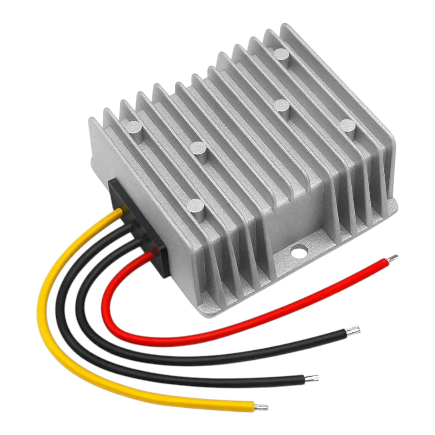 12V to 48V 3A step-up converter wired into test circuit
