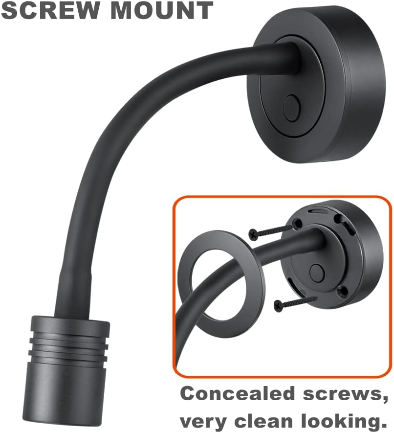 Pro reading light with soft LED output