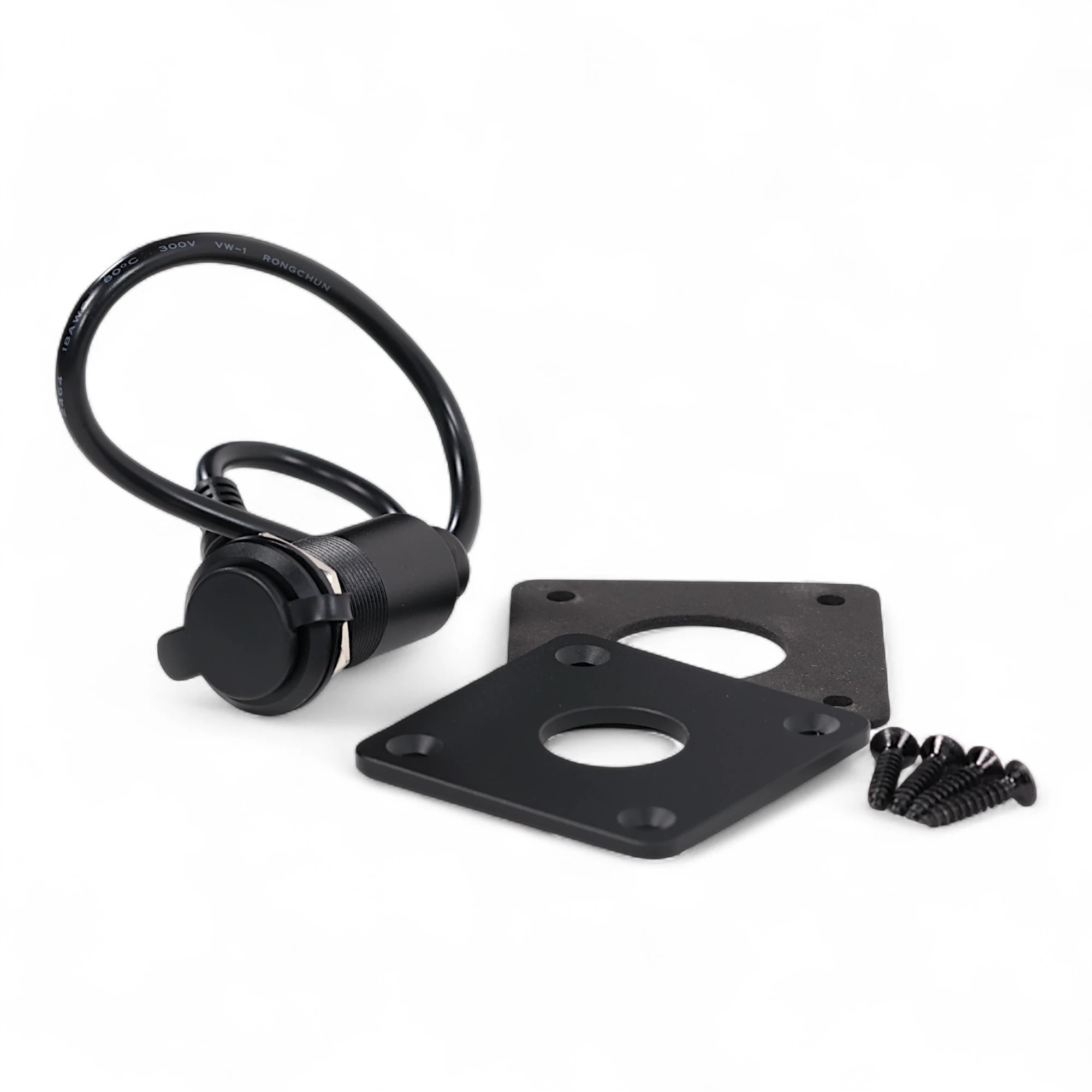 Caravan wall mounted waterproof DC 5.5 x 2.1 socket for Starlink Mini systems