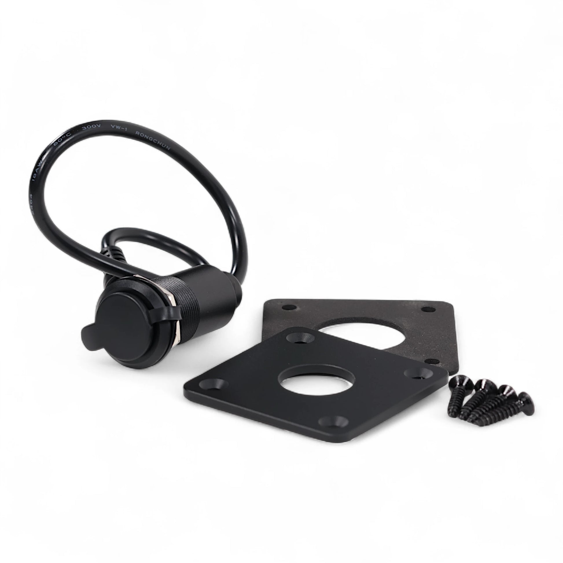 Caravan wall mounted waterproof DC 5.5 x 2.1 socket for Starlink Mini systems