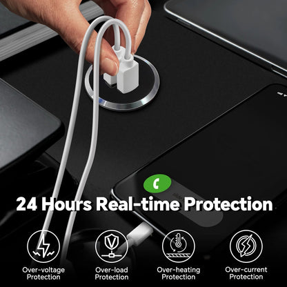 small recessed usb charger for van conversions