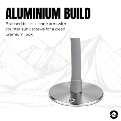 Pair of Bullet aluminium reading lights with dimming for caravan, campervan, RV, marine, and off grid interiors