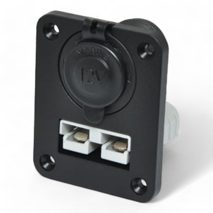 anderson and 12v socket charger surface mount for 12v systems