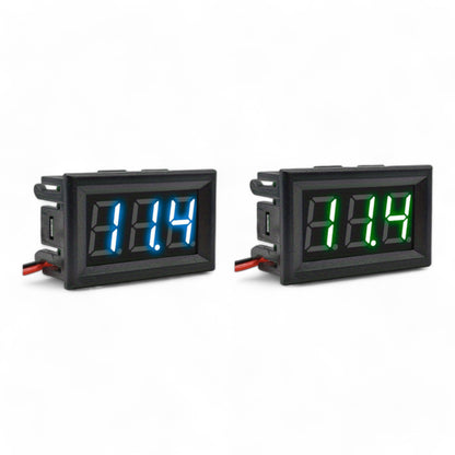 caravan voltage display digital screen