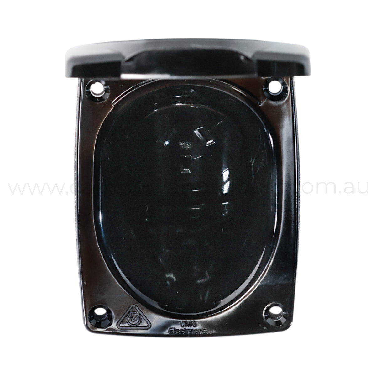 External Power Cocket Black 10a 240v External Power Socket Outlet Plug And Play – Campervan ...