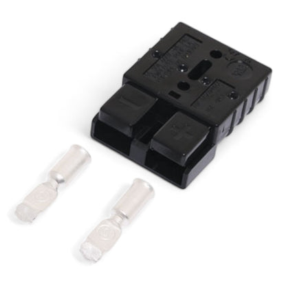 high current black 50a connector for campervans