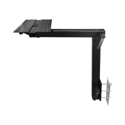 stylish black heavy duty caravan swivel table 360 degree for compact interiors