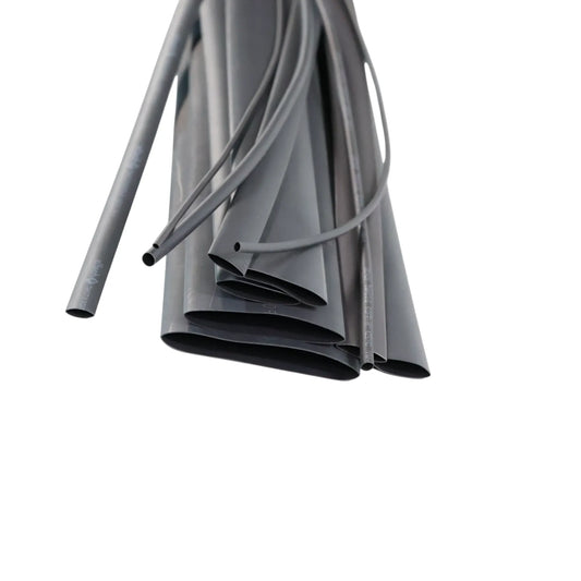 black heat shrink tube 1.2m length for campervan electrical wiring and cable insulation