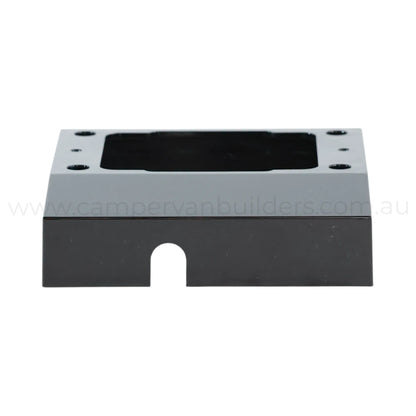campervan black gpo spacer for neat power point fitment and spacing