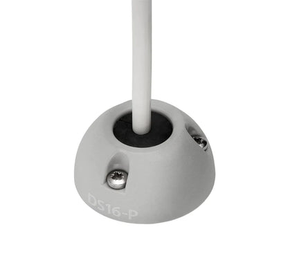 Caravan black vertical cable seal for clean waterproof installations